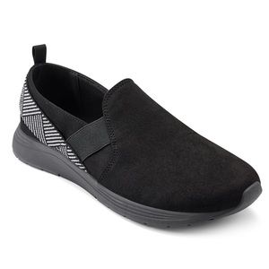 Easy Spirit Lora Slip on Black Walking Shoes
